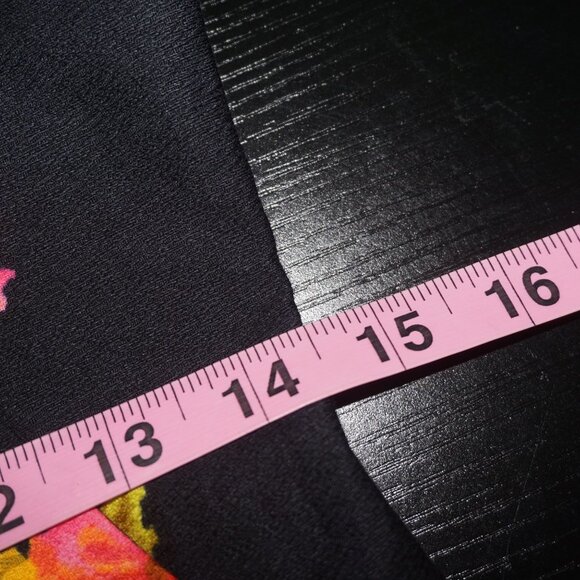 Vintage 60s Floral Mini Dress - Picture 6 of 8